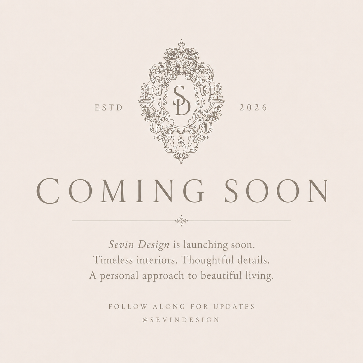 Sevin Design coming soon
